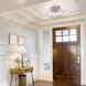 Jax 3 Light 15 inch Brushed Nickel Flushmount Ceiling Light 